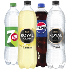Royal Club, 7-UP of Pepsi 